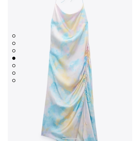 NWT ZARA TIE DYE SLIP DRESS 🔥 - Picture 7 of 13